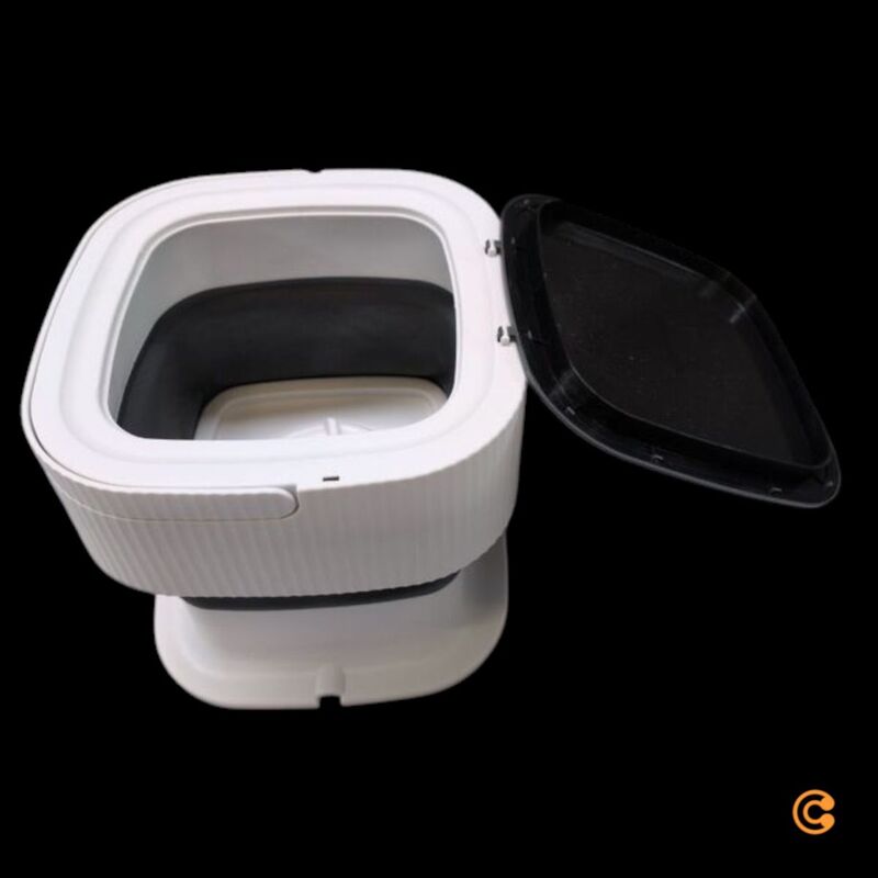 CLEANmaxx Mini-Waschmaschine faltbar 40W 1kg Standgerät für Reisen und kleine - 4067522075318