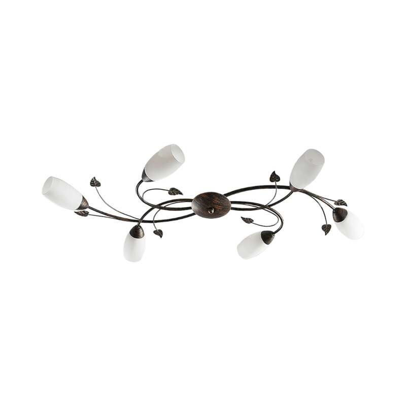 Lindby Deckenleuchte Stefania 6-flg LED Lampe Leuchte Deckenlampe 68cm - 4251096534917