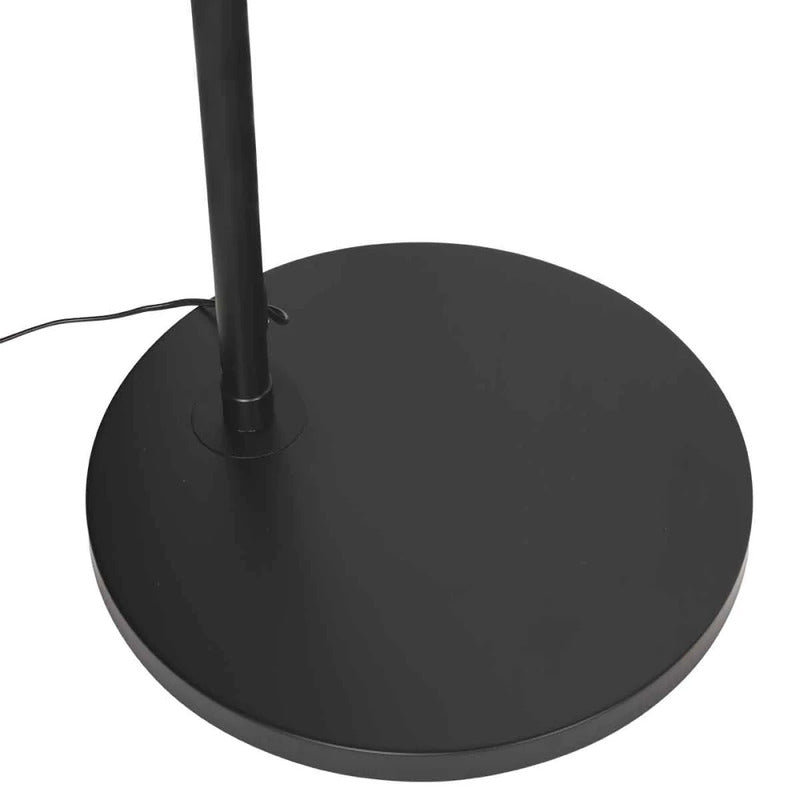 Steinhauer Stehlampe Ringlux moderne Lampe dimmbar schwarz 215cm Höhe 50cm Ø - 8712746176551