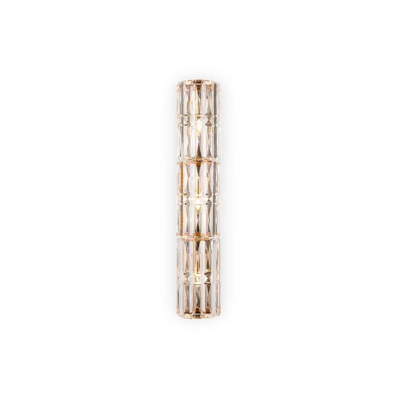 Maytoni Wandleuchte Hängeleuchte Facet LED Lampe goldfarben 75,2cm Höhe - 4251110048277