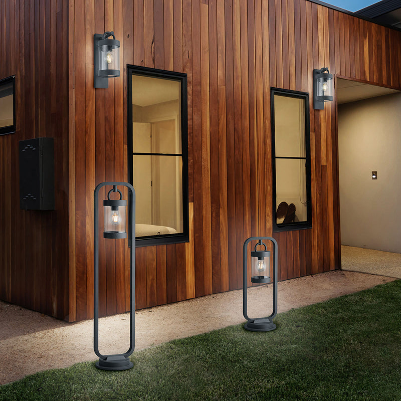 TRIO LIGHTING Wegeleuchte Gartenleuchte Sambesi LED Pollerleuchte schwarz 60cm - 4017807413991