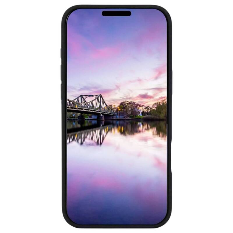 Backcover Handyhülle Case JT Berlin iPhone 16 Schwarz Silikon Induktives Laden - 4262386610709