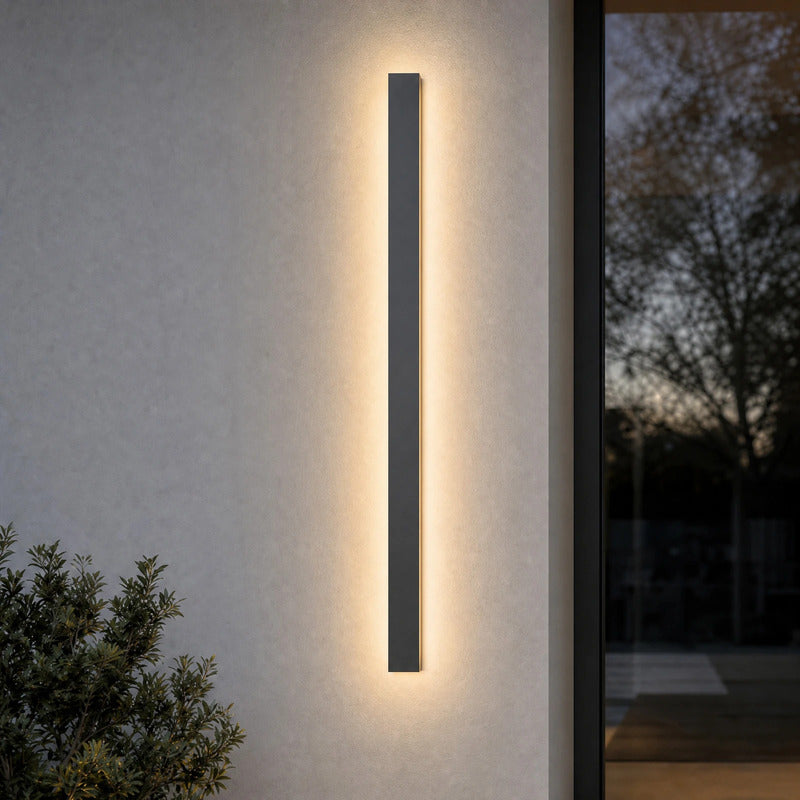 Lengo Außenwandleuchte anthrazit 100cm LED Wandleuchte Gartenlampe Leuchte 3000K - 4255830912566