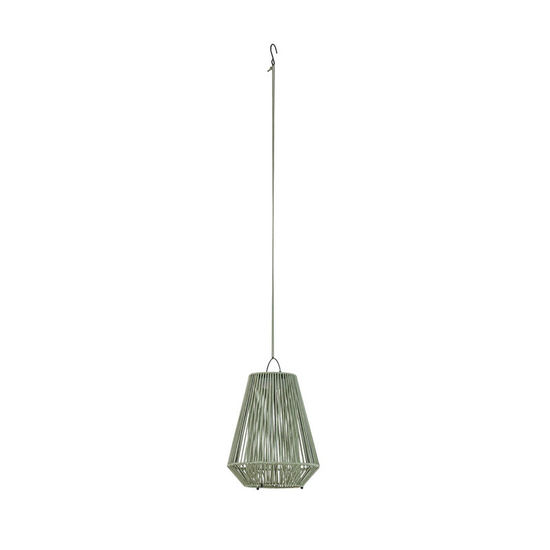 Lindby Solarleuchte Hängelampe Lampe LED grün Kunststoff USB Akku Schalter - 4255830909429