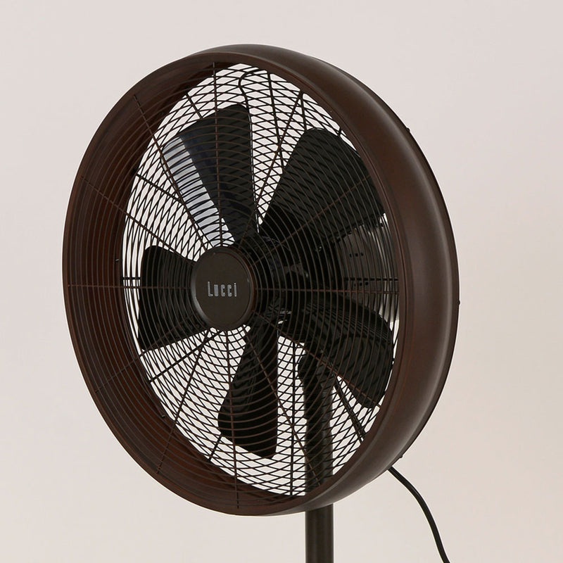 Beacon Lighting Standventilator Breeze bronze 122 cm leise Fuß rund 41 cm - 9333509138075