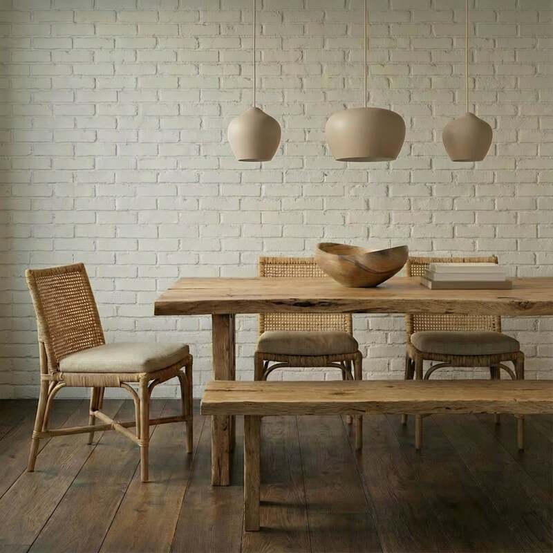 Lucande Hängeleuchte Malisa beige 3-flammig Metall 90 cm dimmbar E27 - 4251911796414