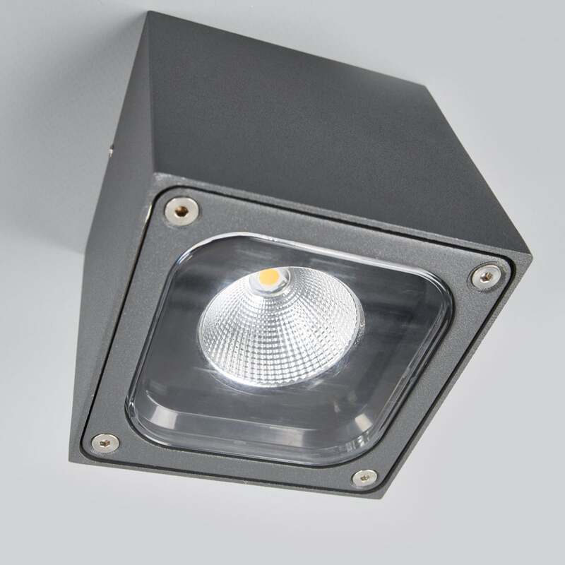 Lucande Deckenleuchte Außenleuchte Tanea LED Gartenlampe wasserdicht IP54 10 cm - 4251096538083