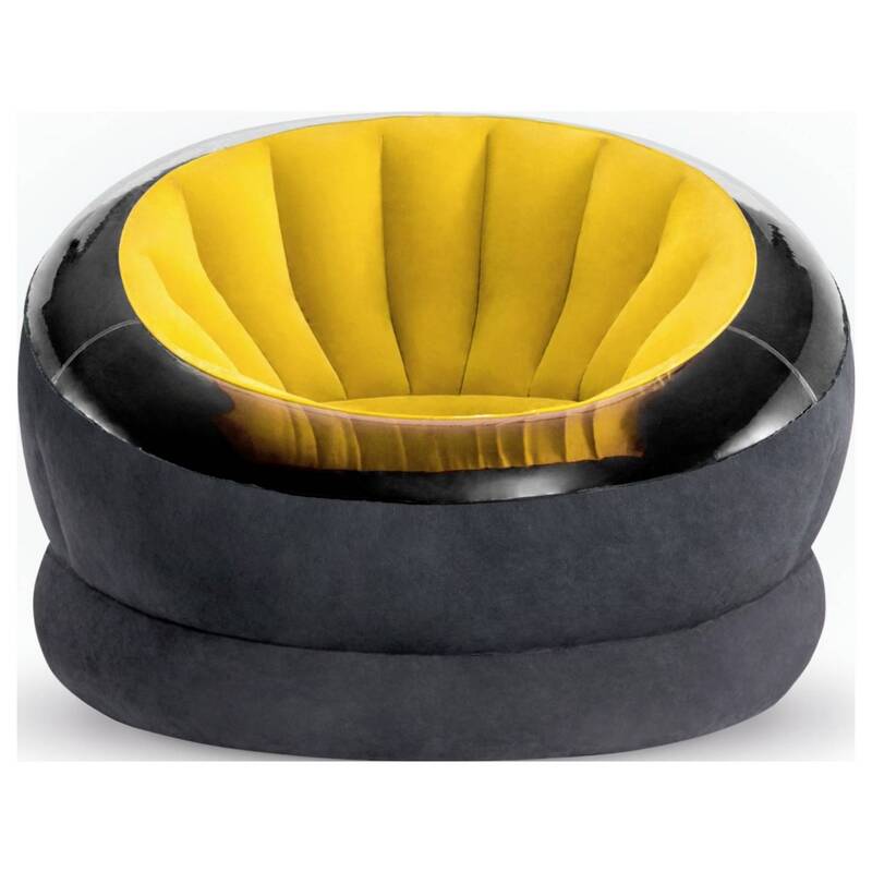 Intex Sessel Stuhl Empire Chair aufblasbar 112x109x69 cm zufällige Farbe 1 Stück - 6941057402765