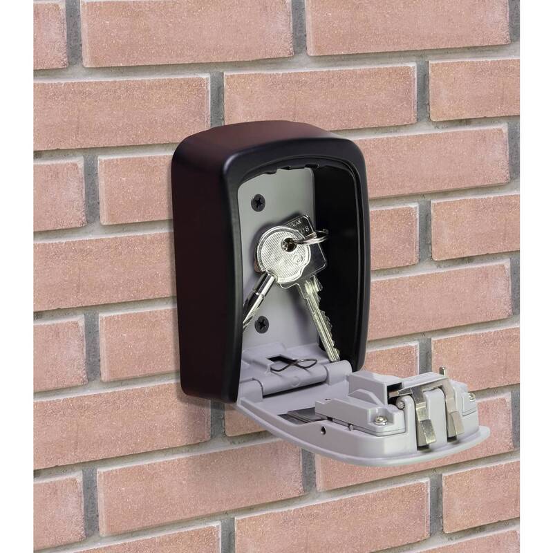 Sygonix Schlüsseltresor Zahlenschloss KaySafe C4 Schlüsselbox schwarz 88x120mm - 4053199567720