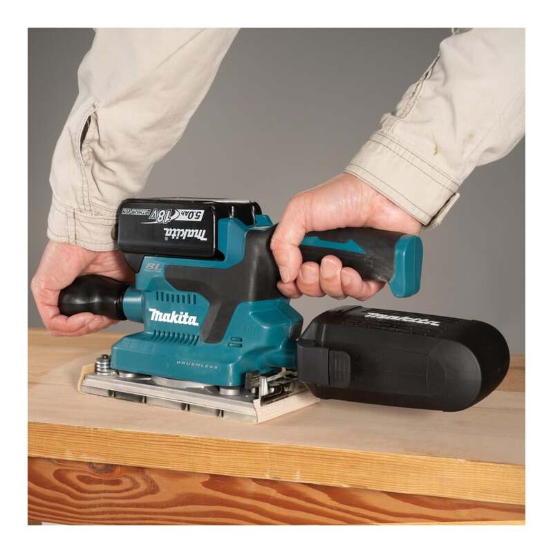 Makita Akku-Schwingschleifer 18V Schleifmaschine Holz Metall Kunststoff - 0088381772495