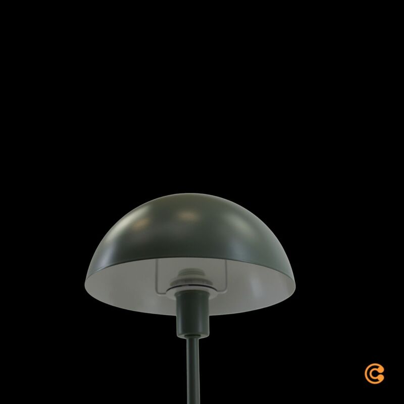 Nordlux Tischleuchte Lampe Ellen 20 grün Metall Fassung Schalter Kabel E14 LED - 5704924022548