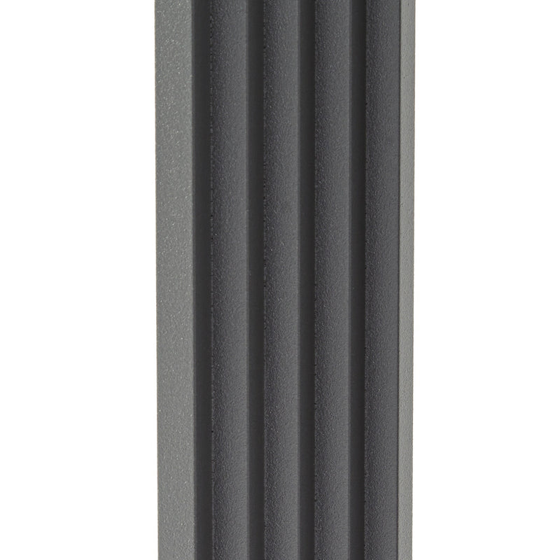 Lucande Wegeleuchte Gartenleuchte Ashkan LED Pollerleuchte anthrazit 60cm IP65 - 4255830911095