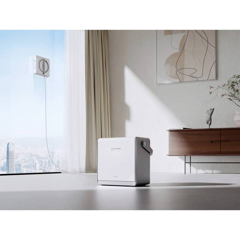 ECOVACS Fensterreinigungsroboter Fensterputzroboter W2 PRO OMNI Weiß Glas - 6970135033836