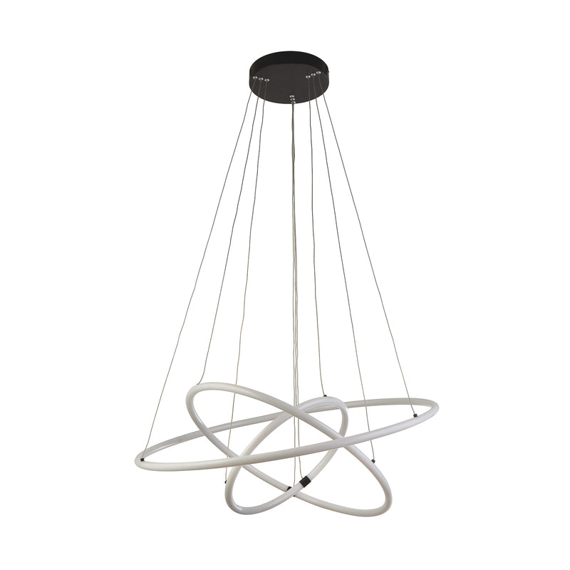 searchlight Hängeleuchte Pendelleuchte LED Acryl dimmbar weiß Revolve 3 flammig - 5053423189451