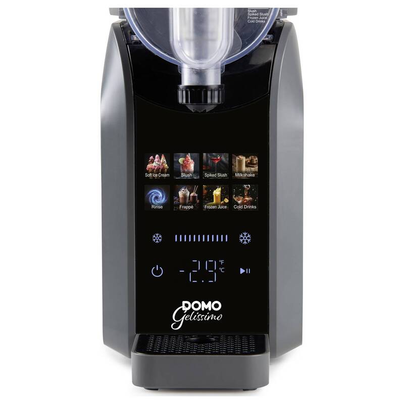 DOMO Eismaschine DO9308I 1,8l mit Display 220W Eisbereiter Küchengerät kompakt - 5411397178848