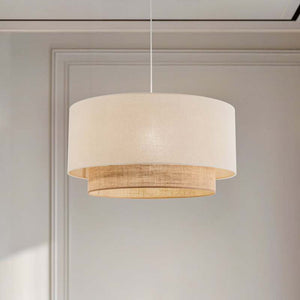 B-Ware Pendelleuchte Hängeleuchte Boho dimmbar Deckenleuchte LED Ø60cm Lampe Leuchte