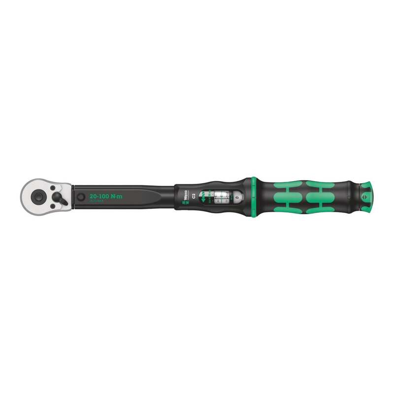 Wera Drehmomentschlüssel Click-Torque C 2 20-100 Nm Präzisionswerkzeug 1/2" - 4013288193223