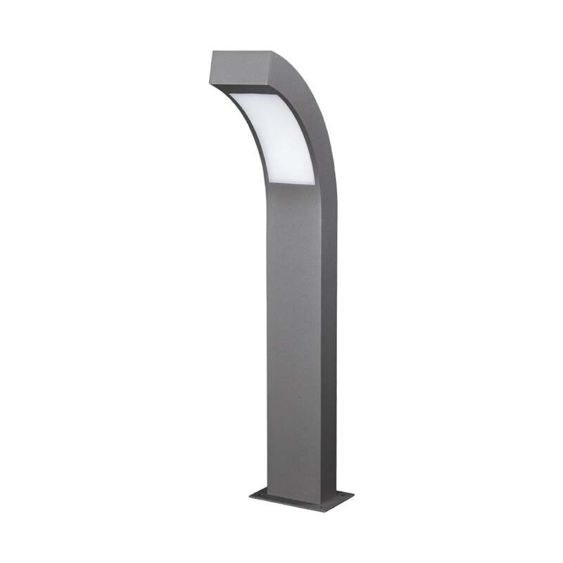 Lucande LED Sockelleuchte Gartenleuchte Lennik anthrazit 60cm IP54 4,2W 450lm - 6291105702676