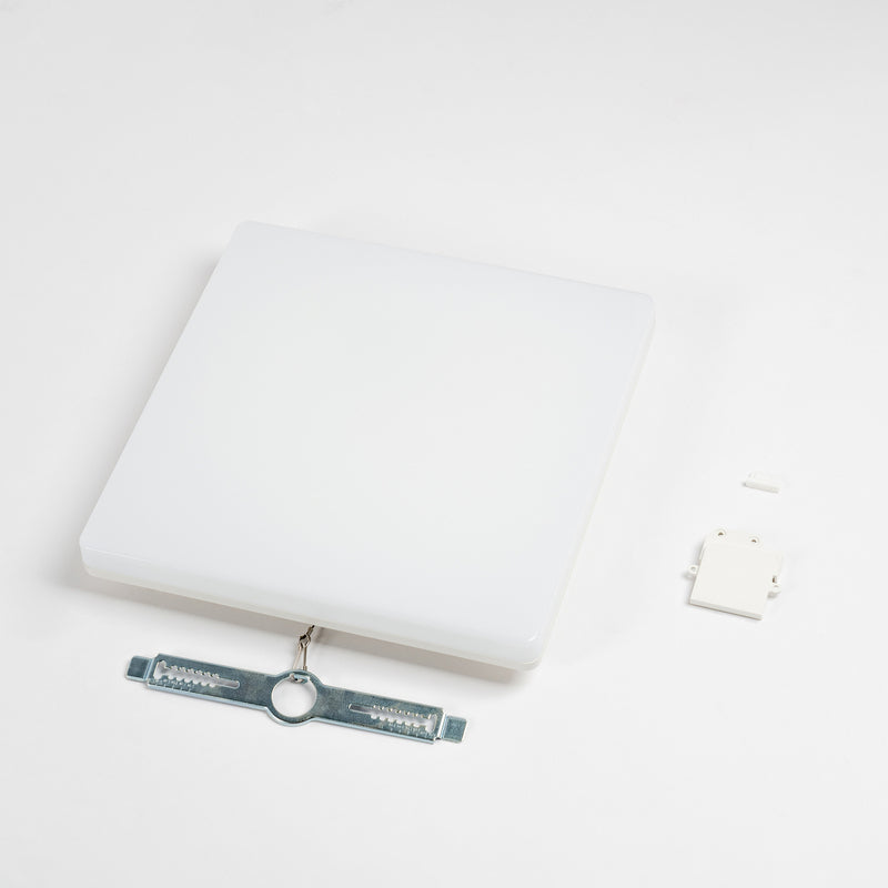 Prios Deckenlampe LED Artin Sensor Lampe Leuchte eckig 28cm IP65 warmweiß - 4251911707335