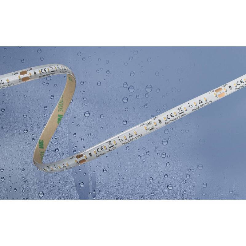 Barthelme LED Streifen Lichtband Leiste Kaltweiß Innen Außen Dimmbar IP54 24V 5m - 4021553096704