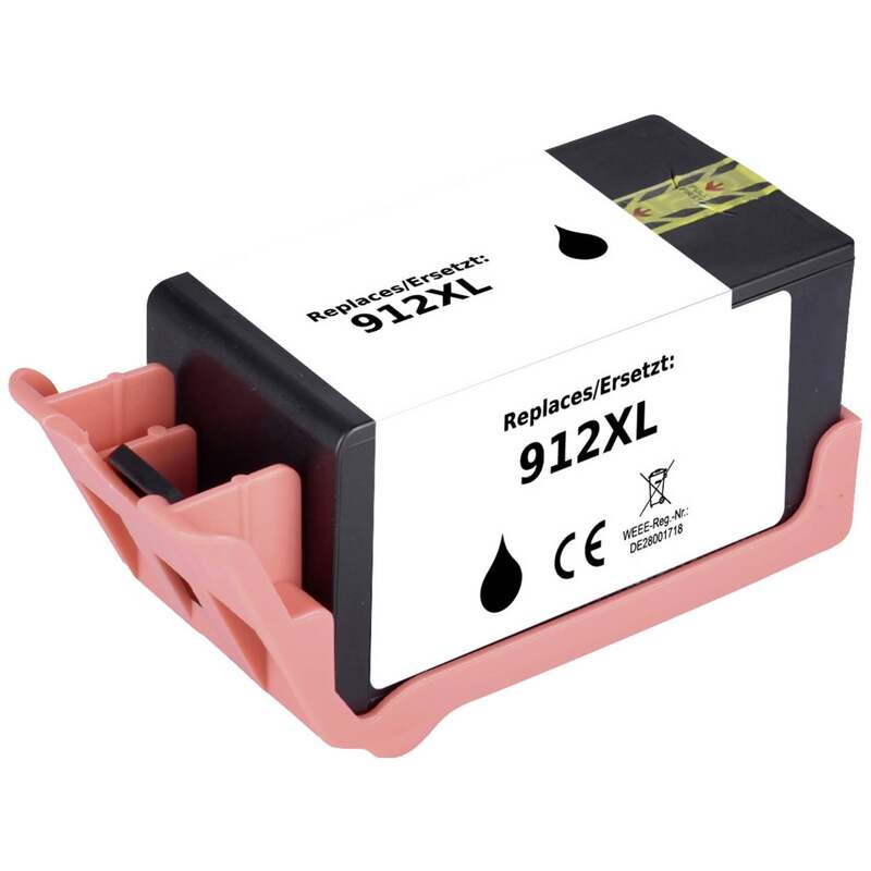 Renkforce Tinte HP 912 XL Schwarz kompatibel für OfficeJet 8012-8025, 825 Seiten - 4064161249667