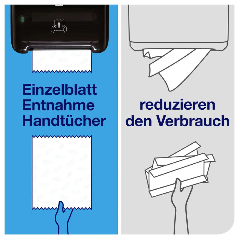 Tork Papierhandtücher blau 900m Handtuchrollen Hygienepapier für Tork H1 Rolle - 7322540122916