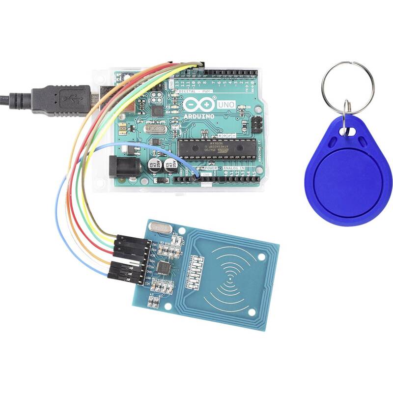 TRU COMPONENTS RFID-Karte Karte RFID Zugangskarte Schlüsselanhänger 6 SETS - 4064161198729