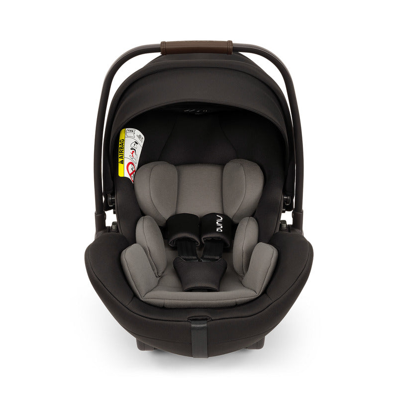 Nuna Babyschale ARRA flex Caviar 25 Autositz Gruppe 0+ schwarz von Geburt an - 8721094534142
