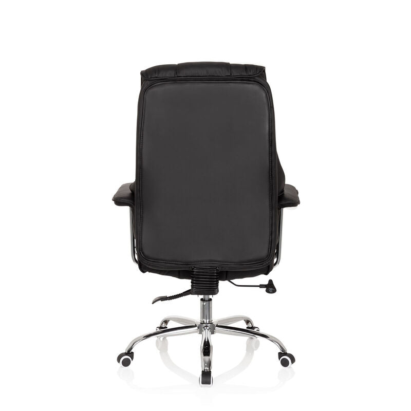 hjh OFFICE Bürostuhl Chefsessel COMMANDER Schreibtischstuhl schwarz Kunstle242 - 4251084672331