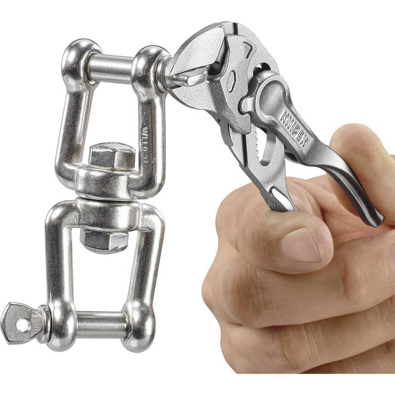 Knipex Zangenschlüssel 100 mm Wasserpumpenzange Einhand Feinverstellung 21 mm - 4003773087281