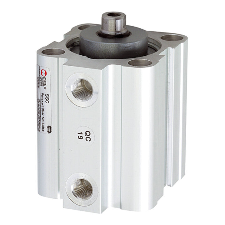Riegler Kurzhubzylinder Zylinder Magnet Kolben 25mm Hub 10mm G1/8 doppeltwirkend - 4047322070430