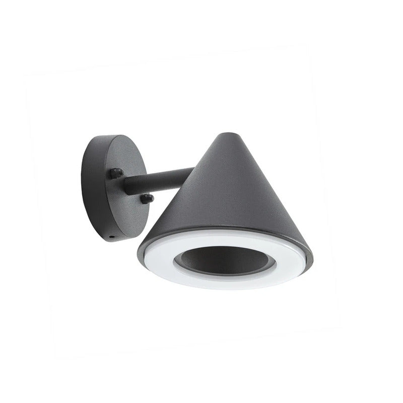 Lindby Außenwandleuchte Soran LED Gartenlampe Wandleuchte schwarz IP44 12cm - 4255830909306