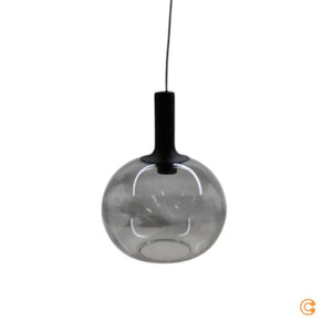 B-Ware Nordlux Pendelleuchte Hängeleuchte Alton 25 E27 60W Glas Rauch 300cm Lampe