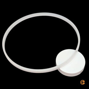 B-Ware Fabas Luce Deckenleuchte Giotto LED Lampe Leuchte dimmbar warmweiß Ø60cm 3000K