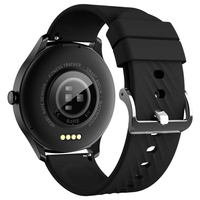 Denver Smartwatch SWC-387B schwarz Fitnessuhr Anruf SMS Benachrichtigung 1,43 - 5706751081972