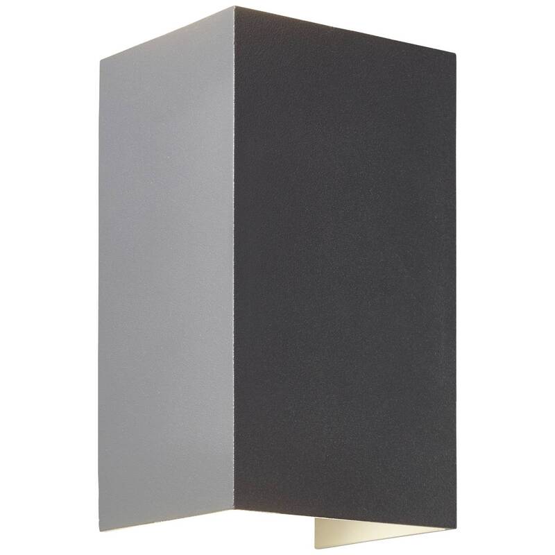 Brilliant Hilly G90962A63 LED Außenwandleuchte LED Lichtquelle 8 W Grau555 - 4004353346880