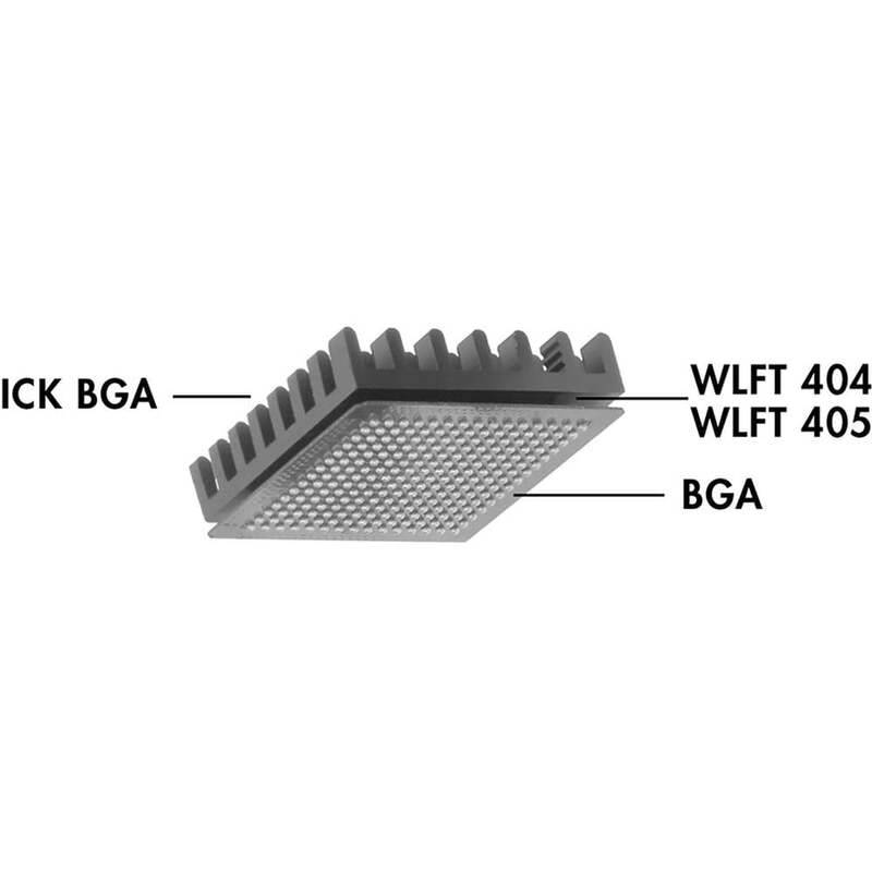 Fischer Elektronik Kühlkörper Kühlprofil ICK BGA 23 x 23 schwarz Alu 96 STÜCK - 2050000352126