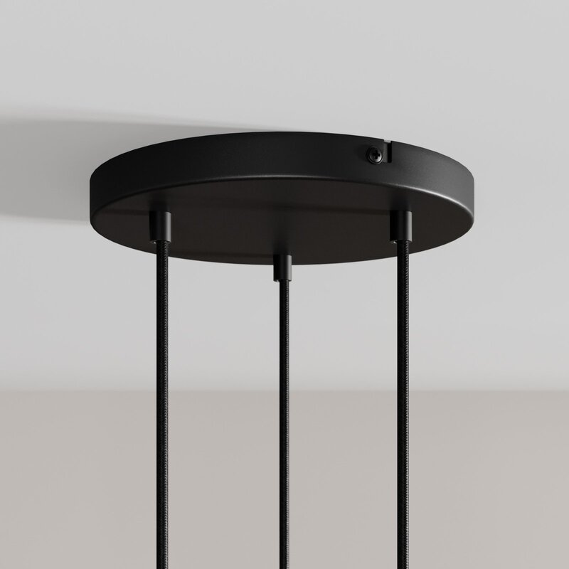 Arcchio Pendelleuchte Hängelampe LED Schwarz Aluminium Esszimmer Wohnzimmer - 4251096568646