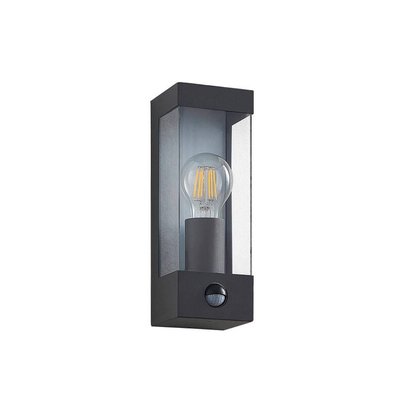 Lindby Tilian AußenWandleuchte mit Bewegungsmelder Außenwandleuchte Lampe Licht - 4251096575989