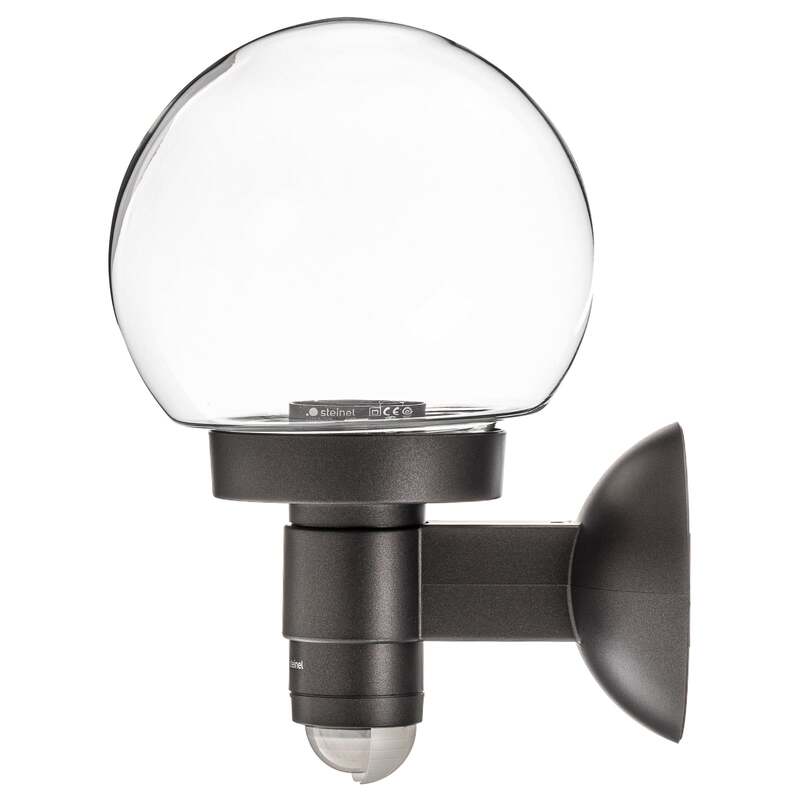 STEINEL L 115 S Sensor-Wandleuchte Außenwandleuchte Lampe Leuchte E27 anthrazit - 4007841059880