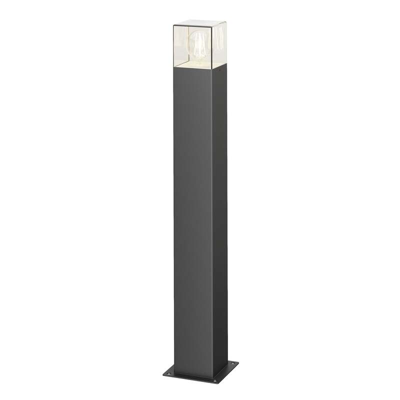 Lucande Wegeleuchte Keke Wandleuchte 70cm LED robustes Design anthrazit - 4251096576191