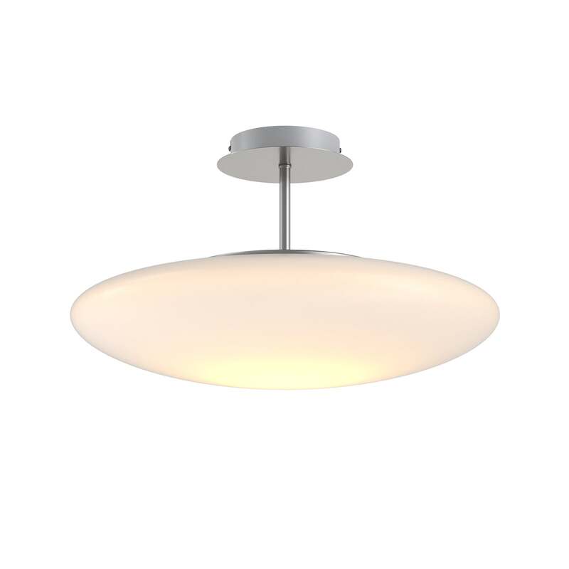 Lindby Deckenleuchte Lampe Gunda LED dimmbar Hängeleuchte Leuchte weiß Ø48cm - 4251096559293