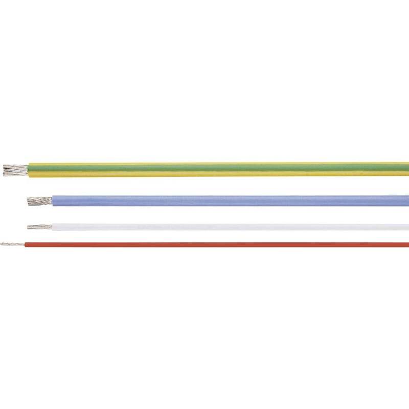 HELU Kabel Hochtemperaturader Leitung 1 x 0,5 HELUTHERM 145 Schwarz 200 Meter - 2050004721898