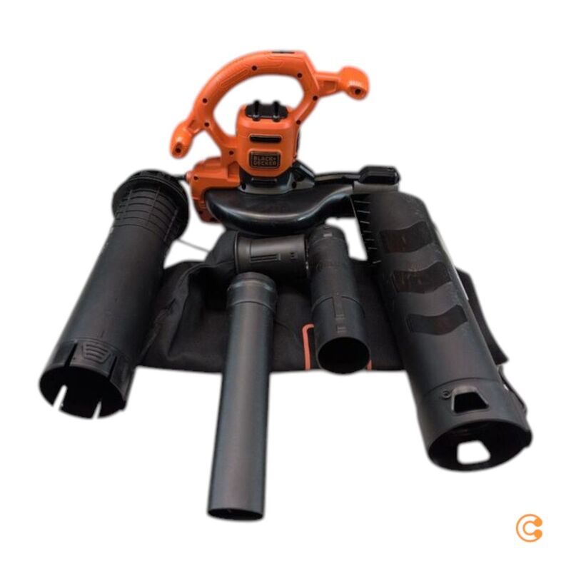 Black & Decker Laubsauger 3-in-1 BEBLV260-QS 2600W Häcksler Fangsack 40l - 5035048705124