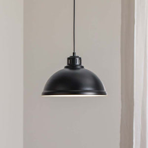 B-Ware Hängeleuchte Pendelleuchte Sven Big Schwarz Stahl E27 Lampe Leuchte Esszimmer