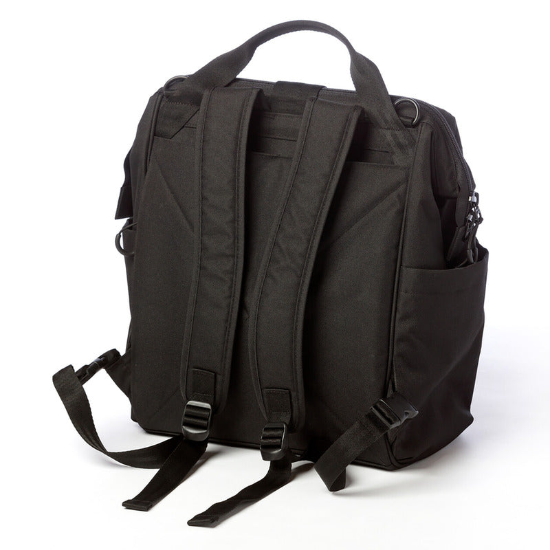 TFK Wickeltasche Tasche Babybedarf Grau Flaschenhalter Rucksack Kinderwagen - 4066239113283