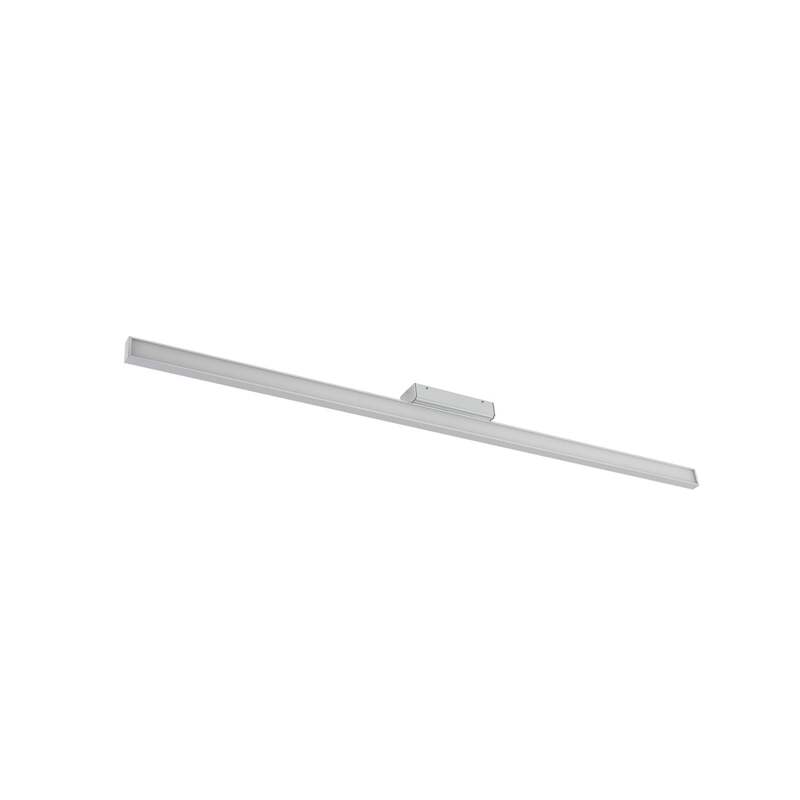 Lindby LED-Badleuchte Spiegellicht Alenia Aluminium 120cm IP44 grau - 4251911795882