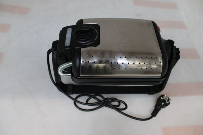 Tefal Waffeleisen WM756D Edelstahl drehbar 1200W antihaftbeschichtet schwarz 2 - 3045386376209