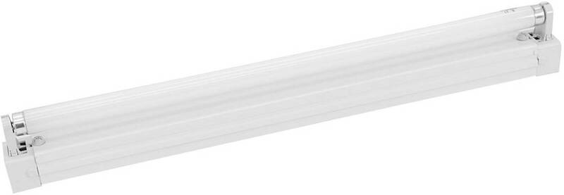 Leuchtstoffröhre mit Fassung Leuchtröhre Lichtleiste Leuchtstab 20W 60 cm Weiß - 4015655006044