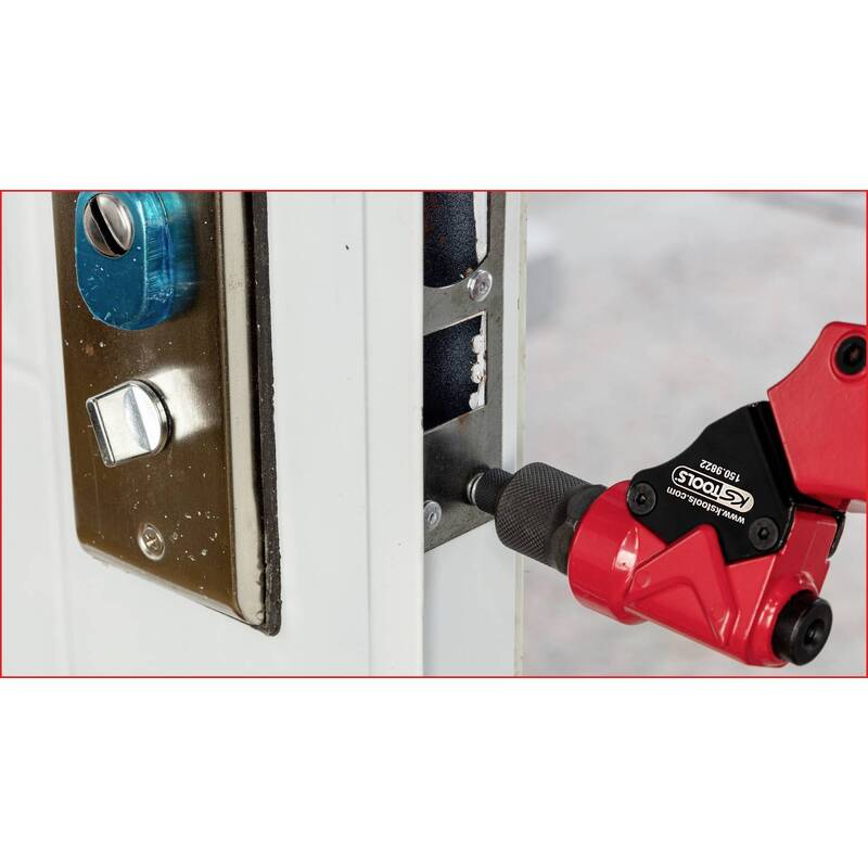 3 in 1 Handnietzangen-Satz drehbar 12-tlg. max. Nietdurchmesser 6,4 mm - 4042146884775